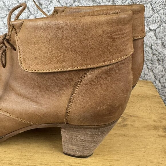 Steve Madden Womens Brown Leather Ankle Boots Size‎ 6 - Picture 9 of 11